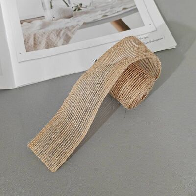 Dansky Yellow Linen Cord & Ribbon - DIY Bow Decorations for Christmas Crafts & Handmade Projects