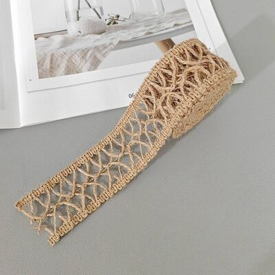 Dansky Golden Jute Twine & Ribbon - Handmade Bow Decor for Holiday Crafts & DIY Home Projects