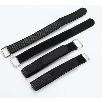 Dansky Custom Logo Lipo Battery Hook and Loop Straps Non-Slip Woven Nylon Releasable Grip with Buckle