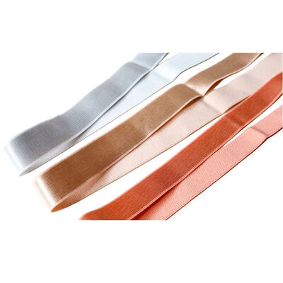 Dansky Nylon Bra Strap Plush Shiny  Elastic Spandex Satin Band Shoulder Tape for Underwear Lingerie Sewing Trim