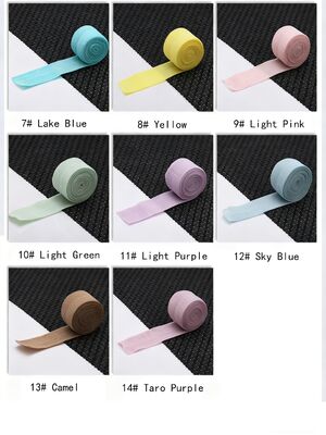 DANSKY 2CM Colored Elastic Binding Tape - Stretch Trim for Underwear, Underpants, Clothing Cuffs & Edges