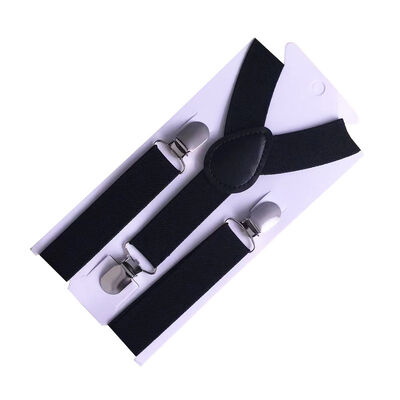 DANSKY Kids Boys Mens printed  Suspenders - Y-Back Adjustable with Strong Clips & Synthetic Leather Straps