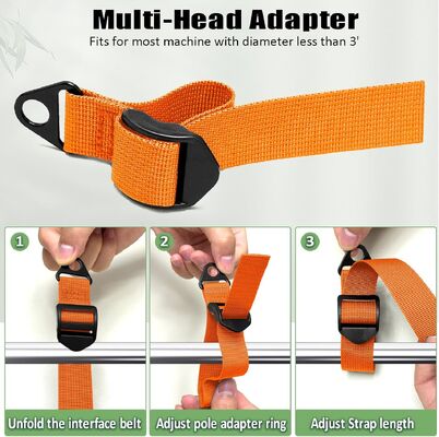 DANSKY Universal Shoulder Strap for Leaf Blower & String Trimmer, Compatible with WOLFMEN for EGO Power+ for Worx for LAZYBOI