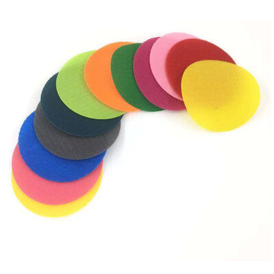 DANSKY Customized Colorful Carpet Marker Sitting Spot Die Cut Hook and Loop Dot Carpet Marker