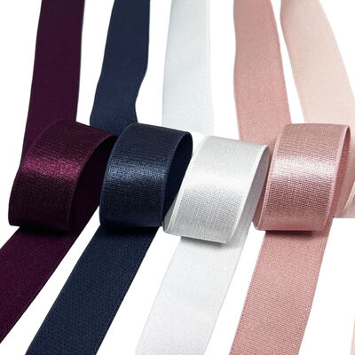 DANSKY High Quality Nylon Shiny Stain Bra Elastic Webbing Strap Elastic Band for Women Bra