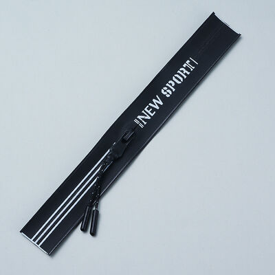 DANSKY Factory New Arrival #3 Nylon Waterproof Open-End Zipper with Reflective Tape - Ideal for Garments, Tents, Fire Suits