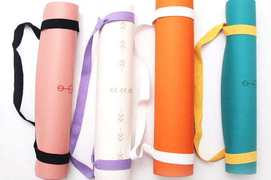 DANSKY Good Price Custom logo and Color Eco Friendly Adjustable Sports Fitness Polyester Cotton Yoga Mat Carry Strap for Sale