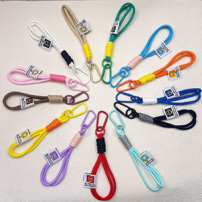 DANSKY Multi-Purpose Lanyard Keychain , Backpack Rope ,Water Bottle Strap ,Carabiner ,Couple Wristbands for Outdoor & Daily Use