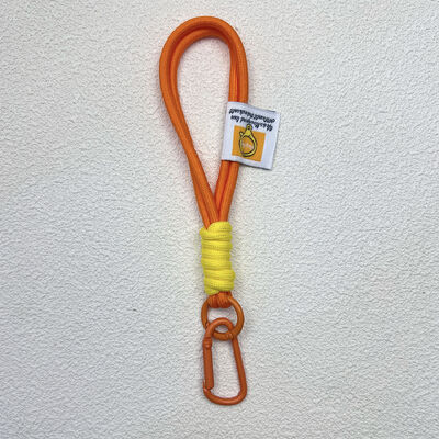 Dansky  Carabiner Cord Backpack Bag Rope Keychain Trendy Paracord Keychain Hanging Braid Lanyard Phone Strap