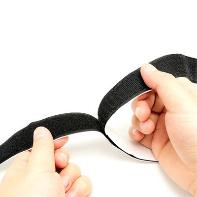 DANSKY Custom Size Strong Adhesive Hook and Loop Fastener Tape Strip Nylon Self-adhesive Hook and Loop Tape Roll