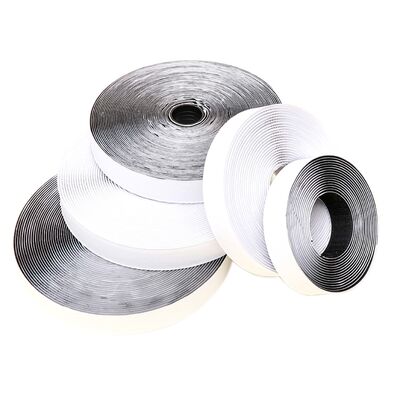 DANSKY Custom Size Strong Adhesive Hook and Loop Fastener Tape Strip Nylon Self-adhesive Hook and Loop Tape Roll