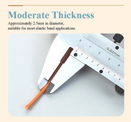 Custom Thick Elastic Band - Heavy Stretch Black Thick Rubber Rope Round Elastic Cord for Recliner & Sewing Accessories