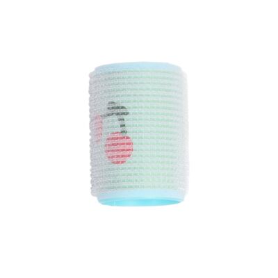 Dansky Custom Pattern & Logo Self-Adhesive Hair Rollers - Multi-Color Portable Curlers for Air Bangs Styling