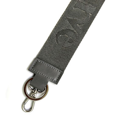 DANSKY Custom Woven Polyester Webbing Keychain Carabiner Hook Wrist Lanyard Keychain Outdoor Short Bag Keychains