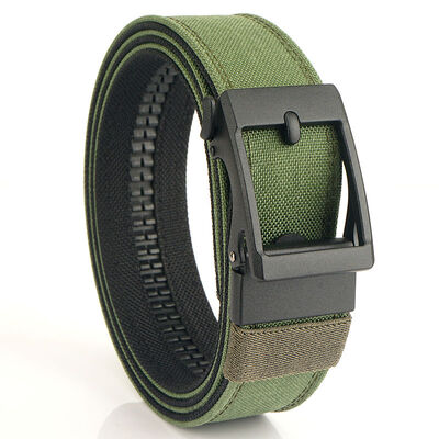 DANSKY Belt Ratchet Golf Canvas Tactical Belt for Men Adjustable Webbing with Ratcheting Buckle