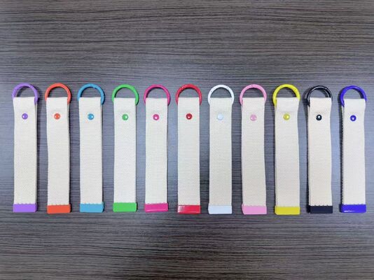 DANSKY Hot Selling Promotional Custom Embroidered Woven Airplane Keychain Fabric Blank Keychain Luggage Tag Embroidery Jet Tags