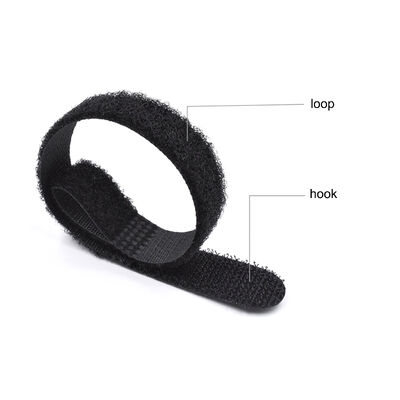 DANSKY Customized Size P-type Cable Tie Nylon Self-adhesive Ties Hook and Loop Fasteners for Cellphone Usb Data Wire Ear Phone
