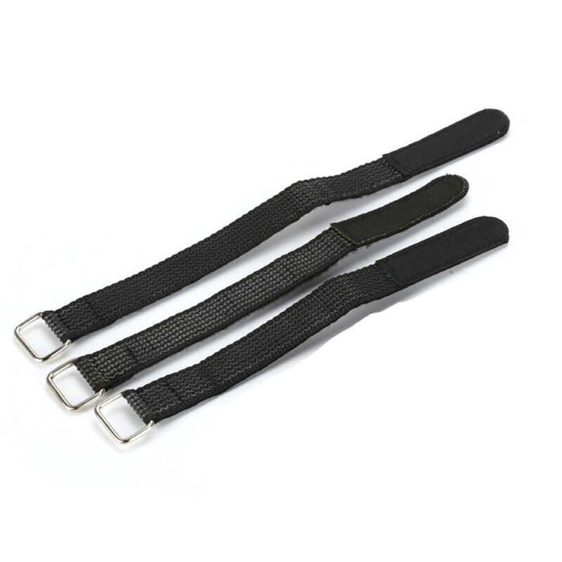 Dansky Custom Logo Lipo Battery Hook and Loop Straps Non-Slip Woven Nylon Releasable Grip with Buckle