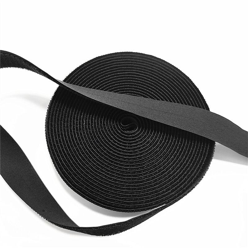 DANSKY Custom High Quality Adhesive Conductive Nylon Anti-Static Hook Loop Tape for Clothing Home Textile Use