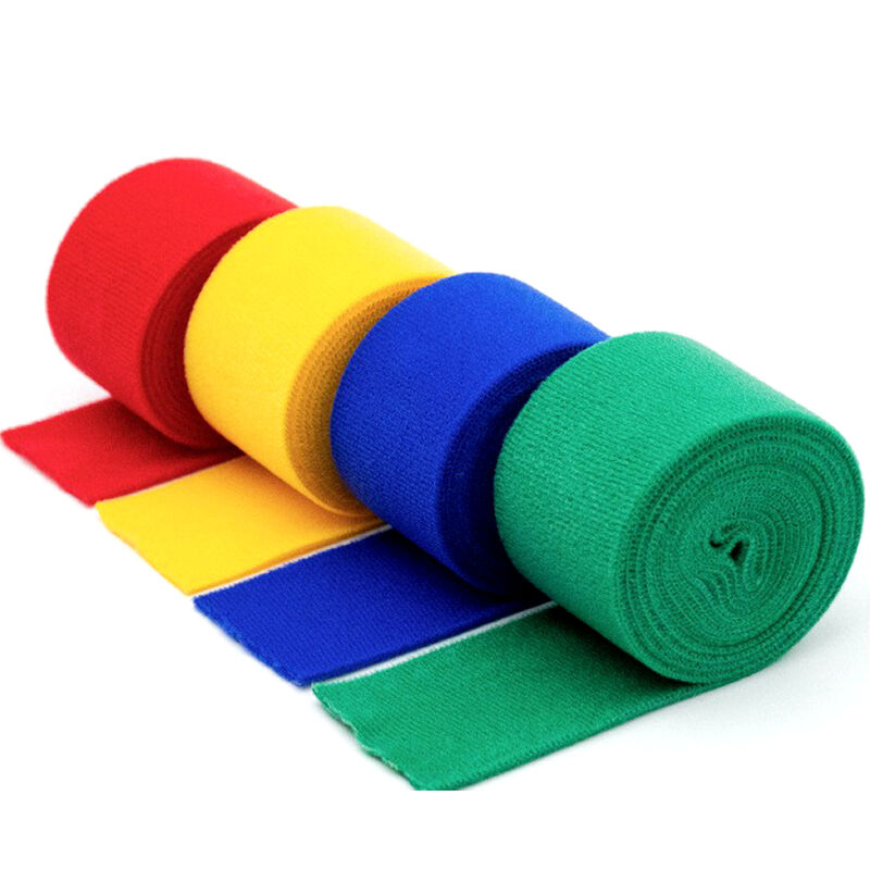 Dansky Custom Color and Size Double Side Fabric Loop Soft Nylon Fabric Reusable Loop Tape Soft Loops